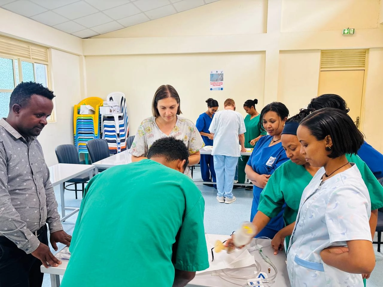 Healthcare Staff Training Session