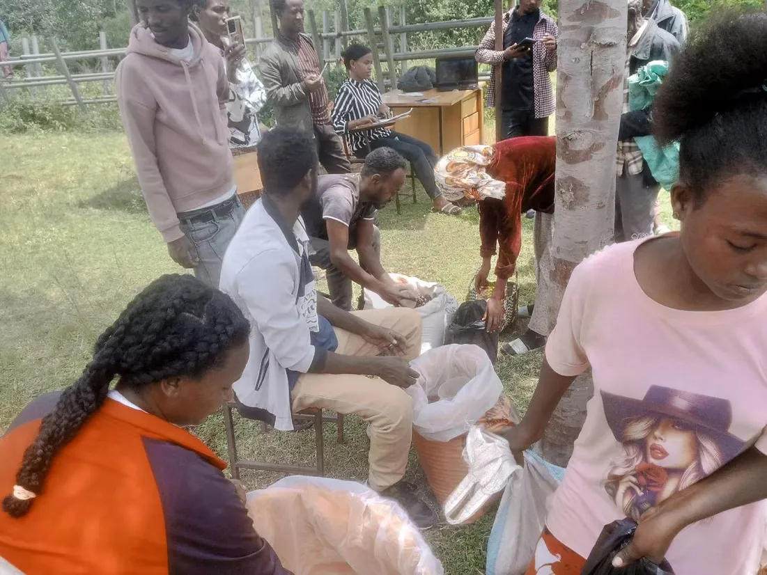 Seed and fertilizer distribution